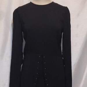 See By Chloe Black Long Sleeve Dress